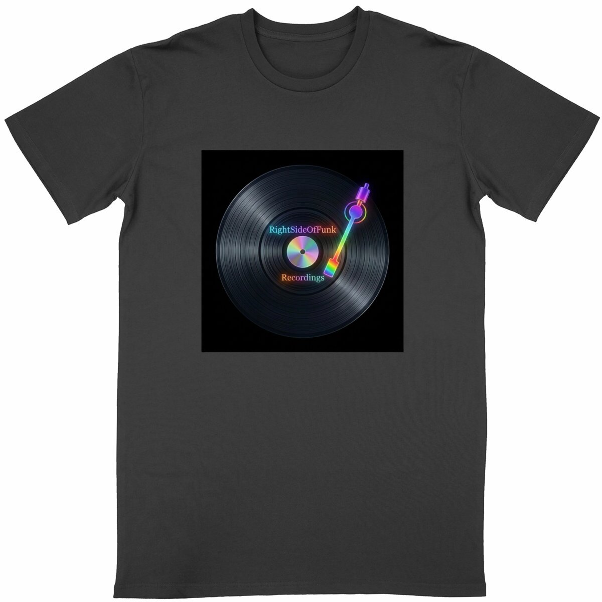 RightSideOfFunk Recordings Neon Mens Tee - Image