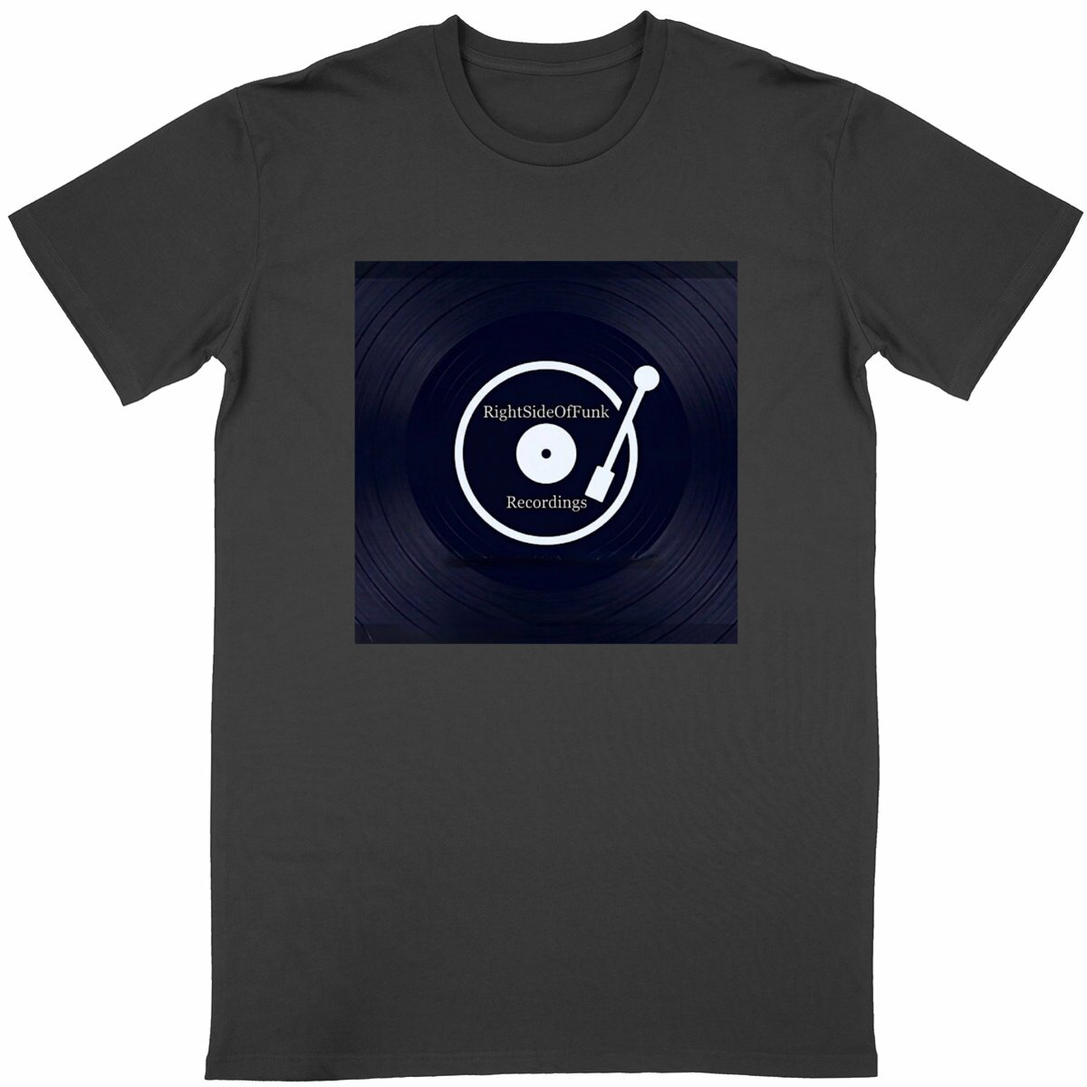 RightSideOfFunk Recordings Mens Tee - Image