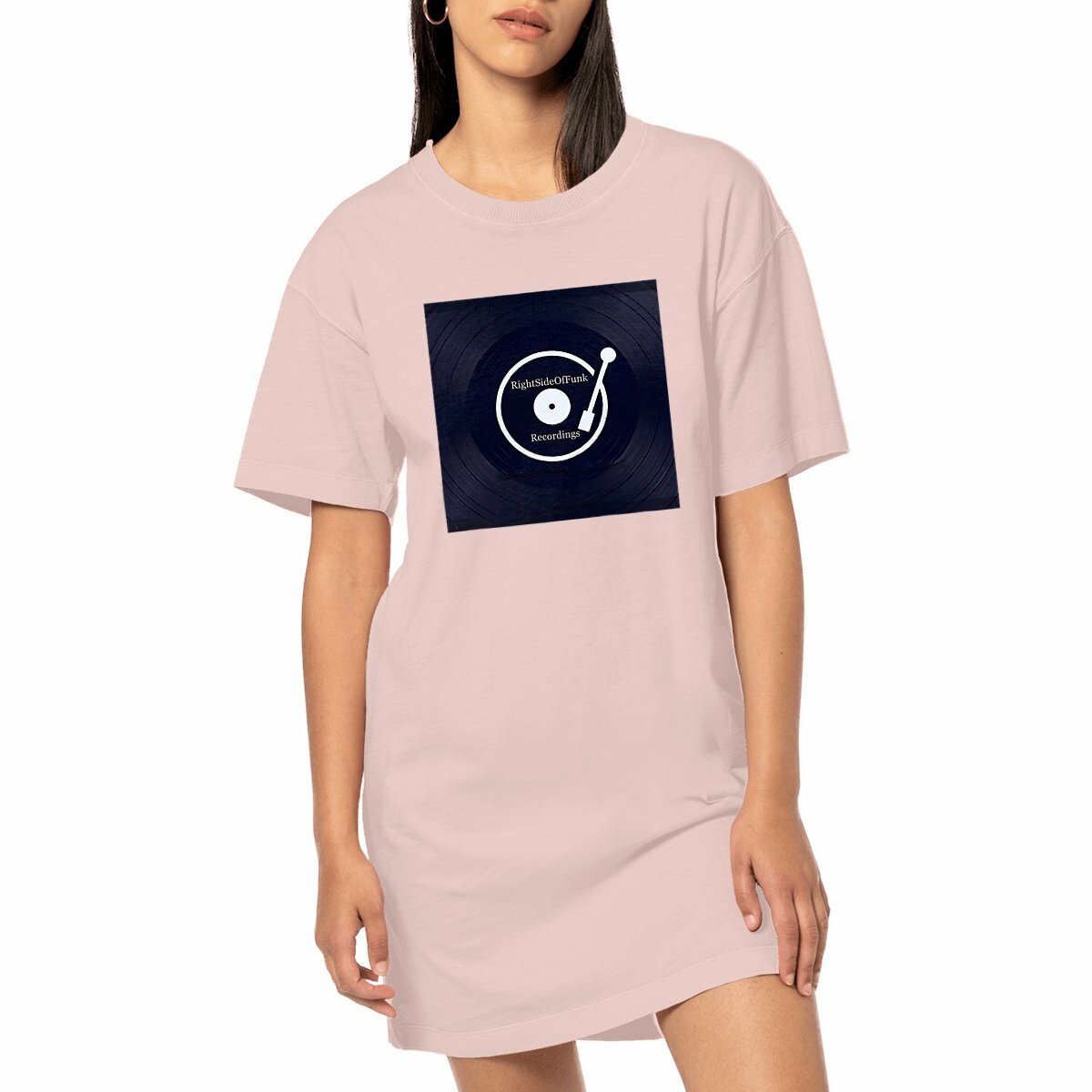 RightSideOfFunk Recordings Tee Dress