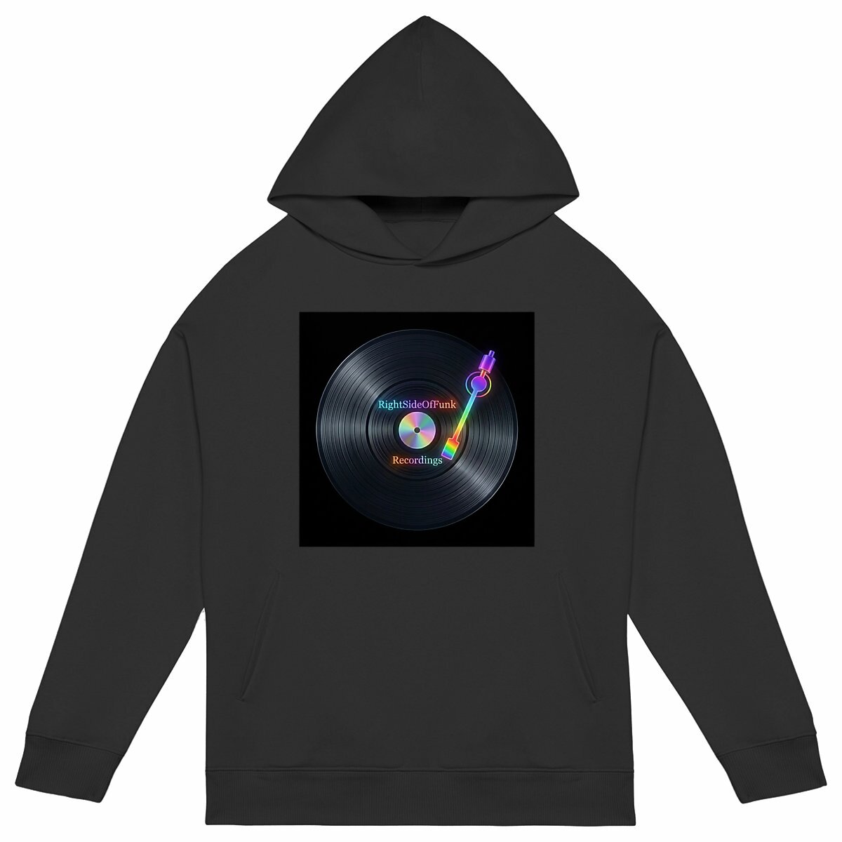 RightSideOfFunk Recordings Neon Hoodie