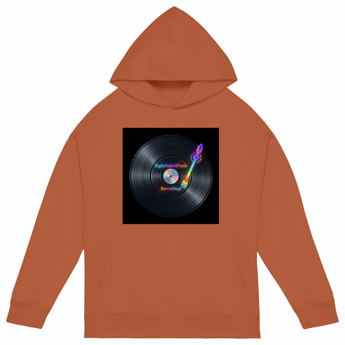 RightSideOfFunk Recordings Neon Hoodie - Image