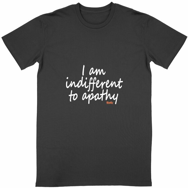 Image front I an indifferent to apathy