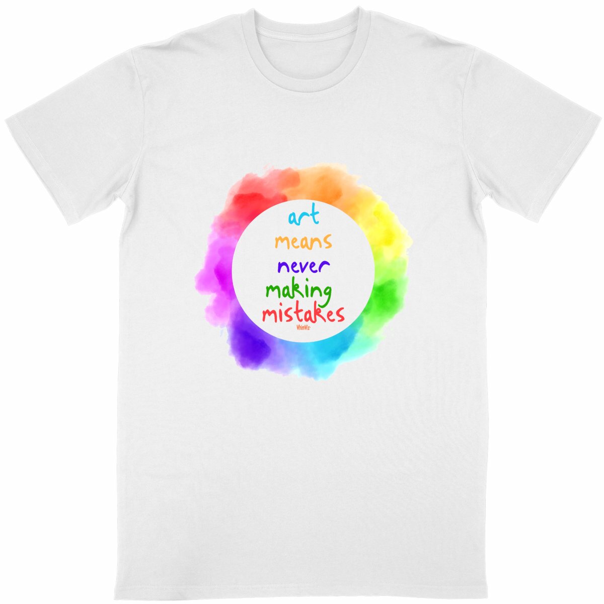 Image front Art never means making mistakes