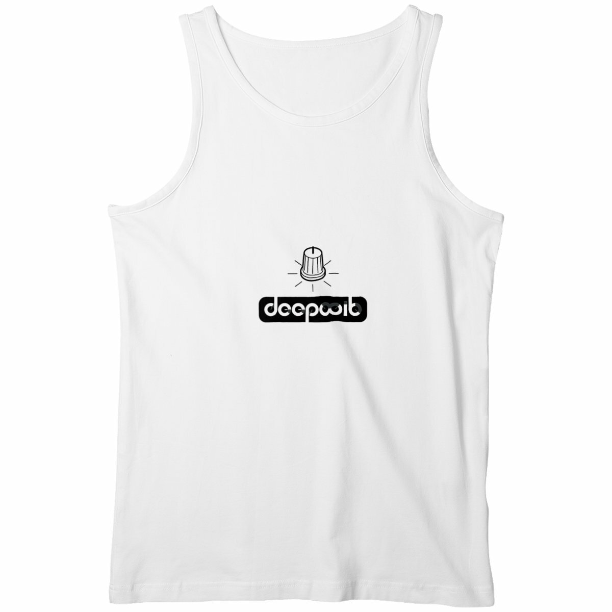 Men's tank top Black Logo
