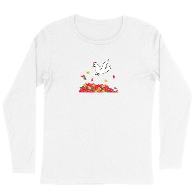 Image back Hyppykana - t-shirt, long sleeve, feminine