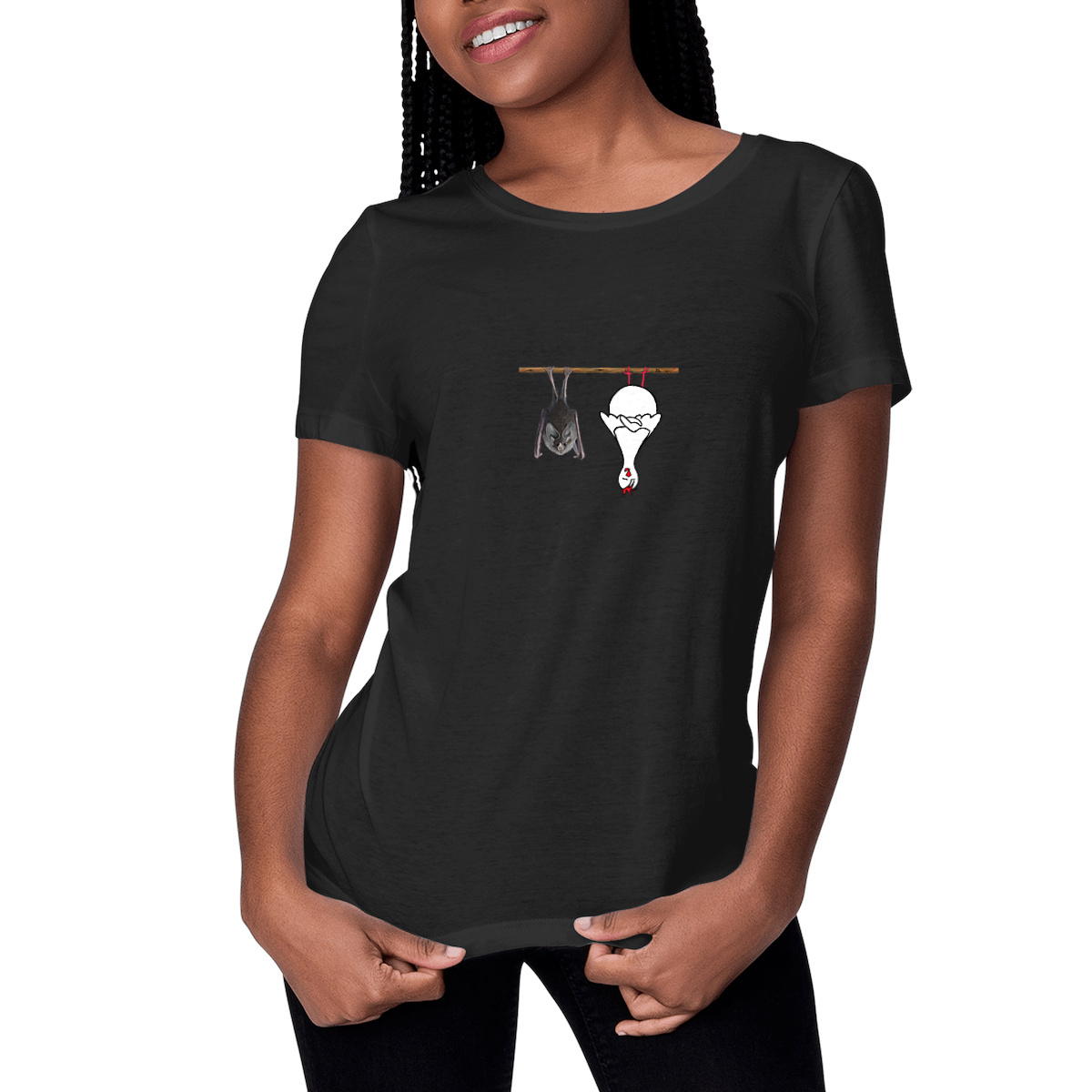 Image front Lepakkokana - t-shirt, feminine