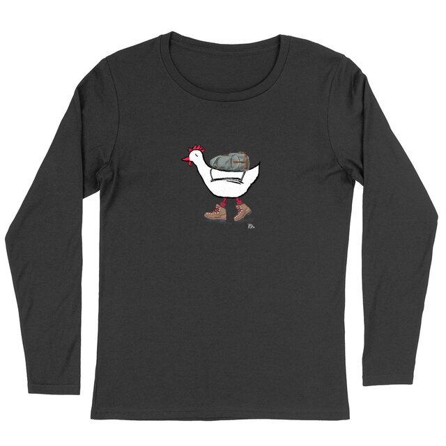 Image front Vaelluskana - t-shirt, long sleeve, feminine