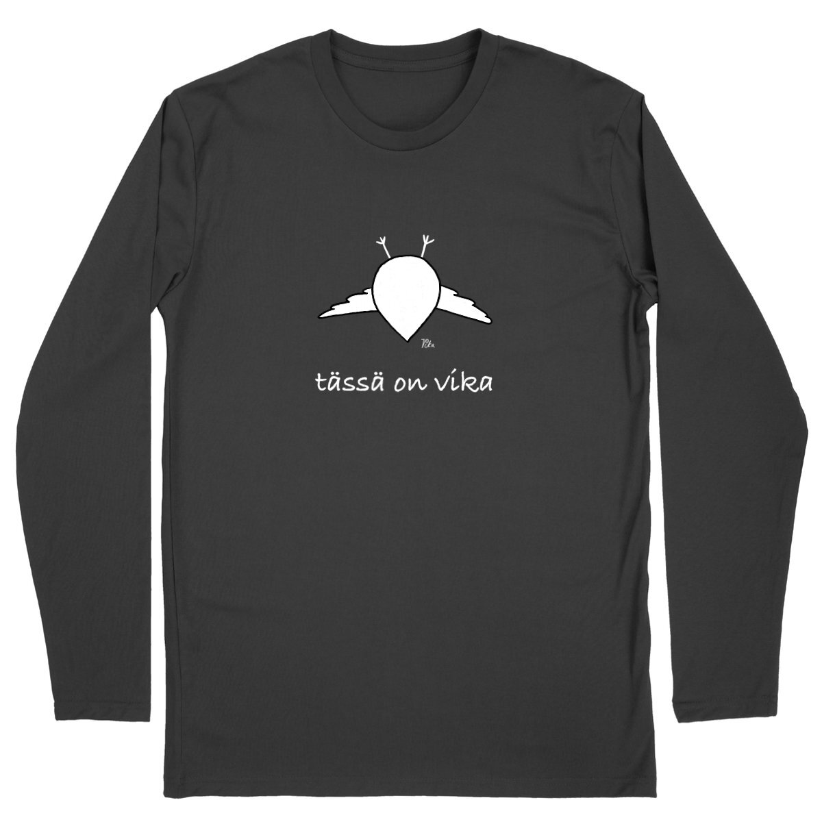 Image back Vika - t-shirt, long sleeve, masculine