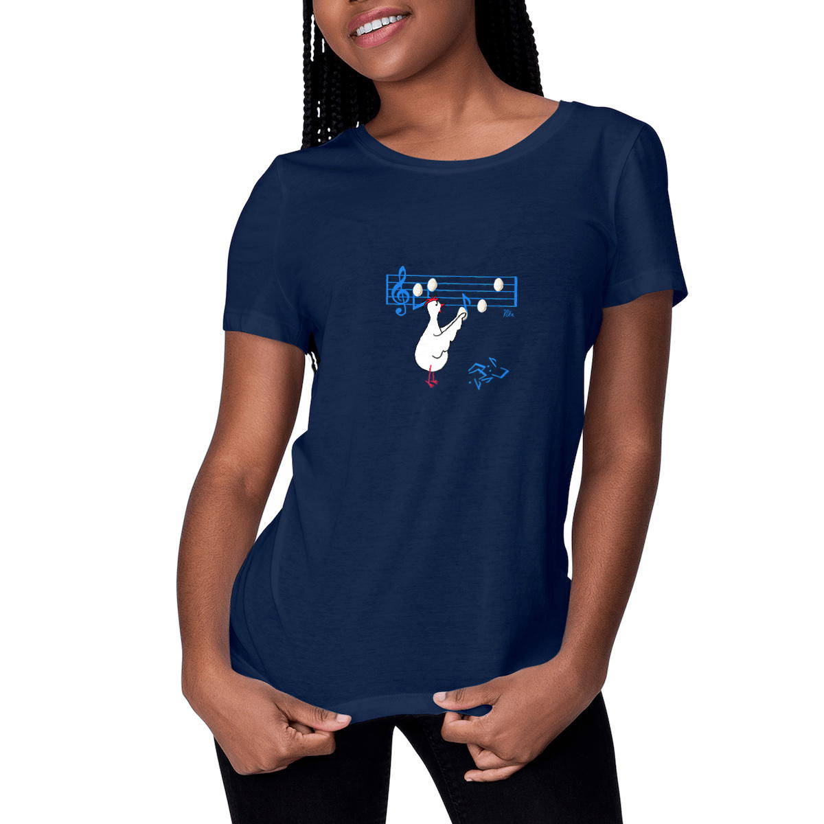 Image front Musakana - t-shirt, feminine