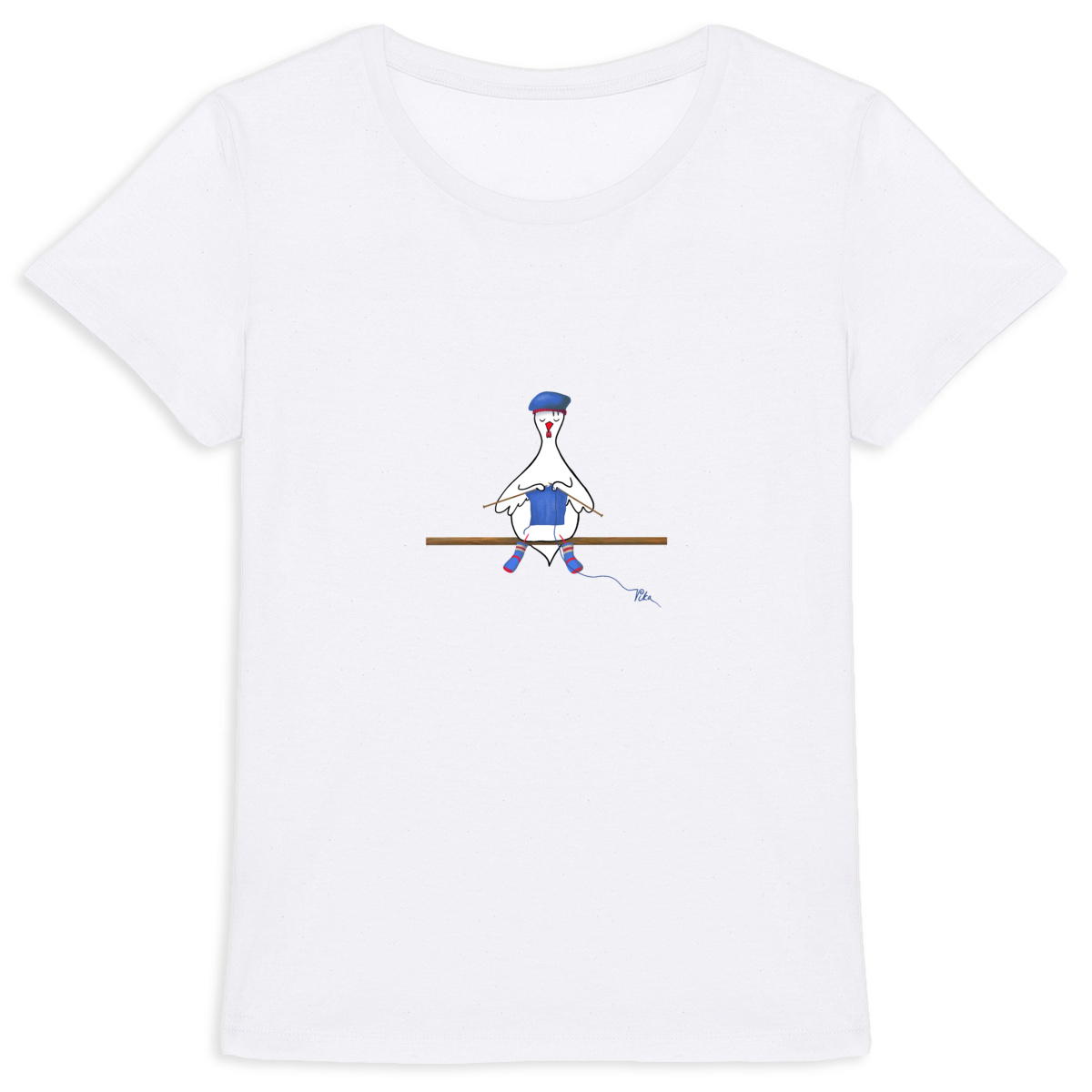 Image back Neuloosikana 1 - t-shirt, feminine