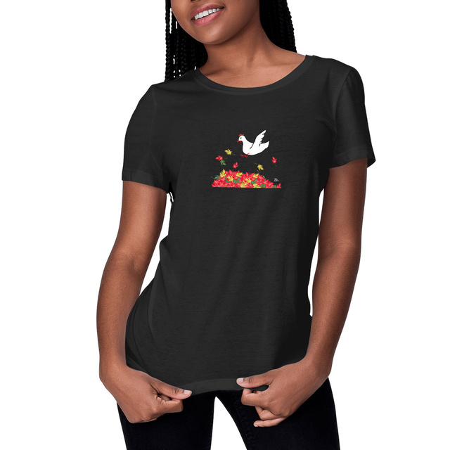 Image front Hyppykana - t-shirt, feminine