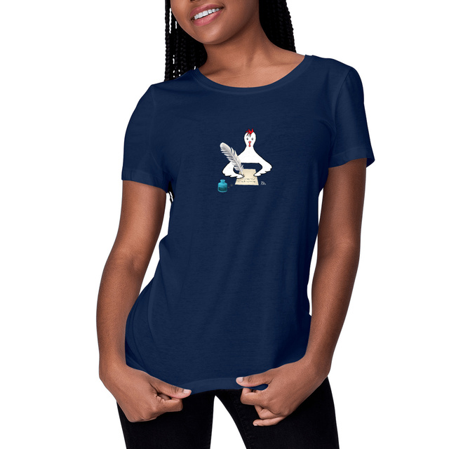 Image front Kirjoituskana - t-shirt, feminine