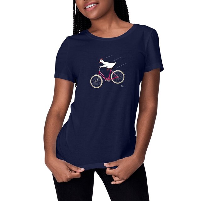 Image front Pyöräkana - t-shirt, feminine