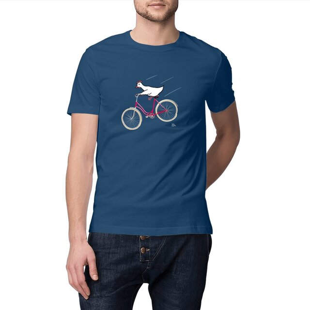 Image front Pyöräkana - t-shirt, masculine