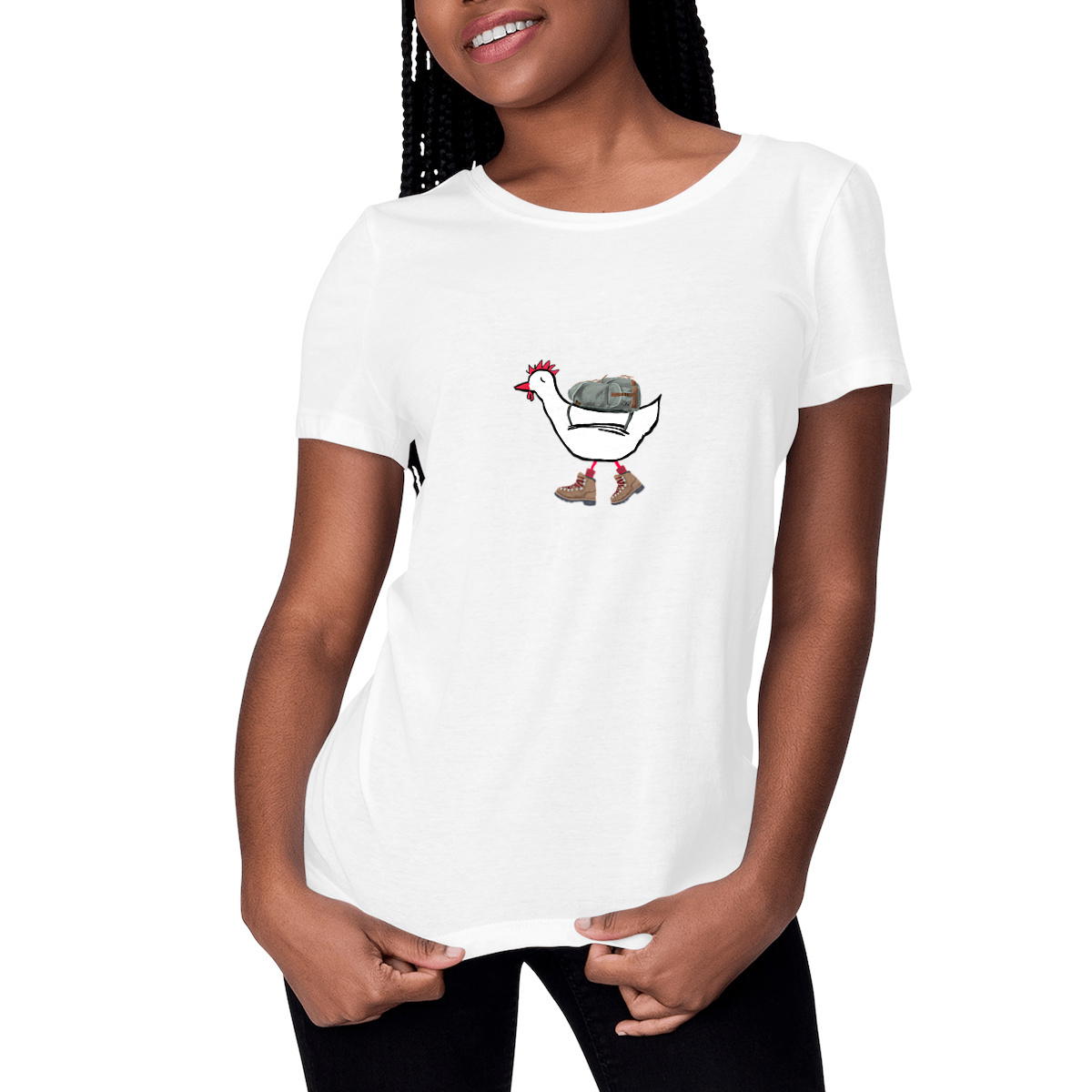 Image front Vaelluskana - t-shirt, feminine