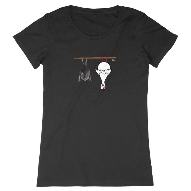 Image back Lepakkokana - t-shirt, feminine