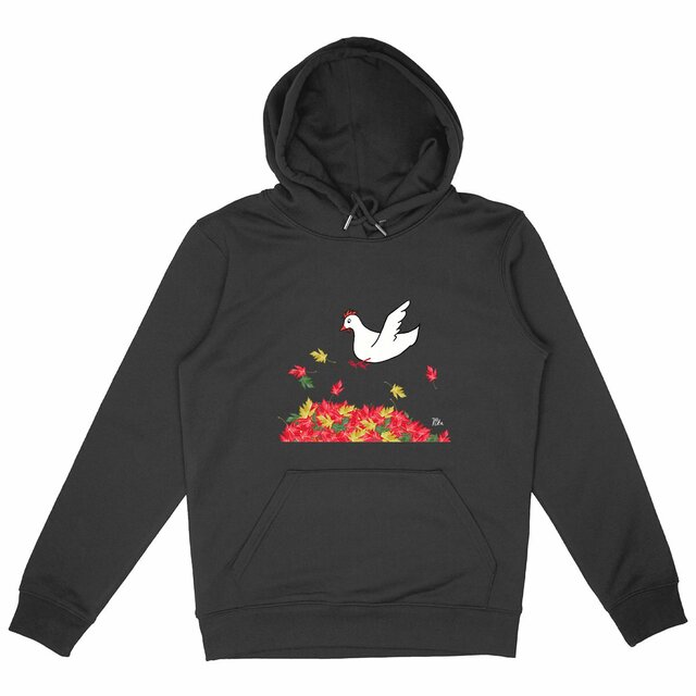 Image front Hyppykana - hoodie, unisex