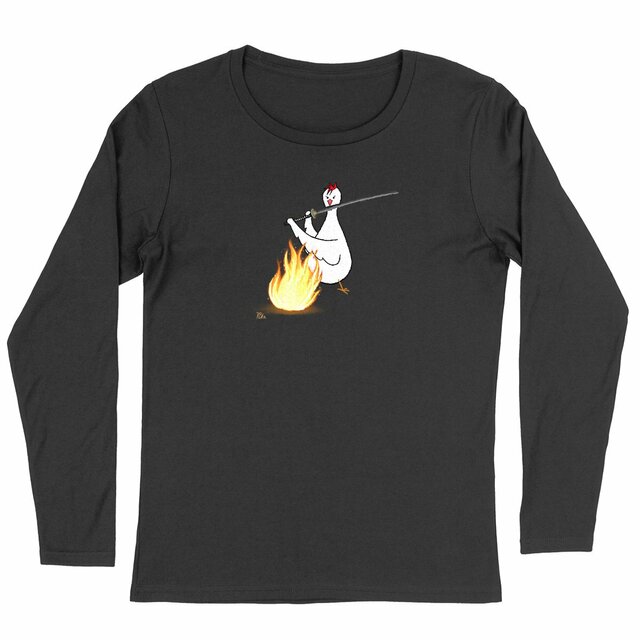 Image front Katanakana - t-shirt, long sleeve, feminine