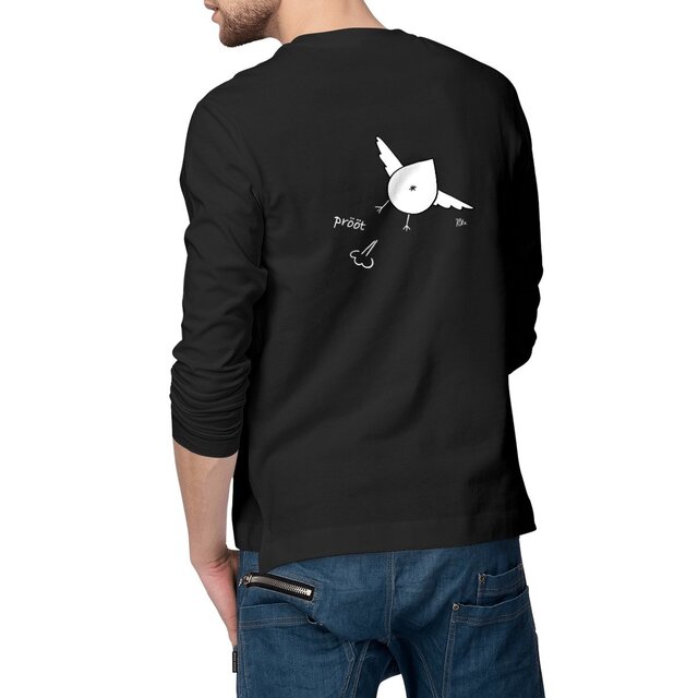 Image front Eliittikana - t-shirt, long sleeve, masculine