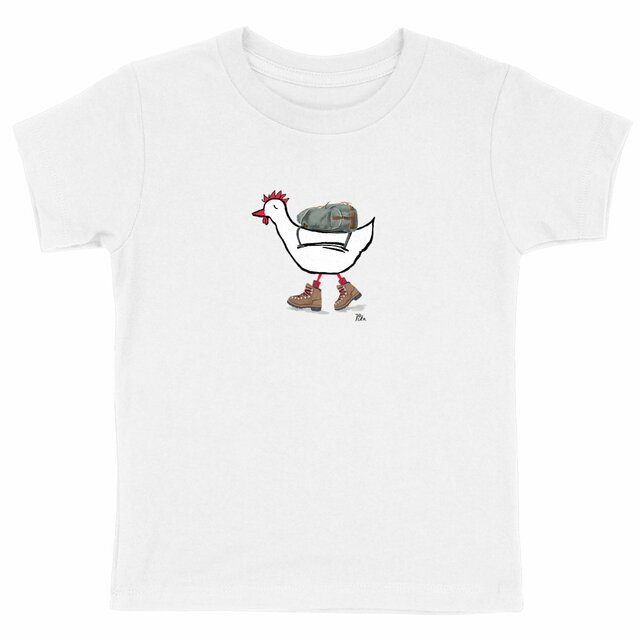 Image back Vaelluskana - t-shirt, kids