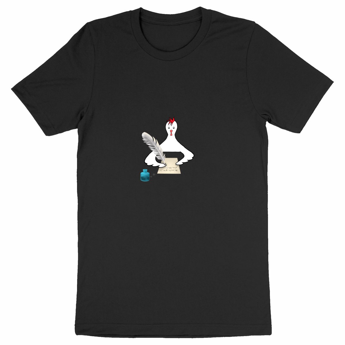 Image back Kirjoituskana - t-shirt, masculine