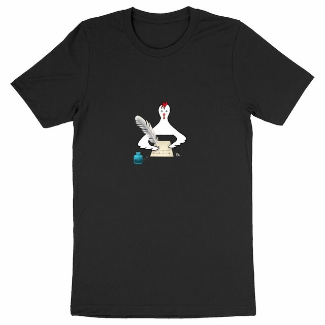 Image back Kirjoituskana - t-shirt, masculine