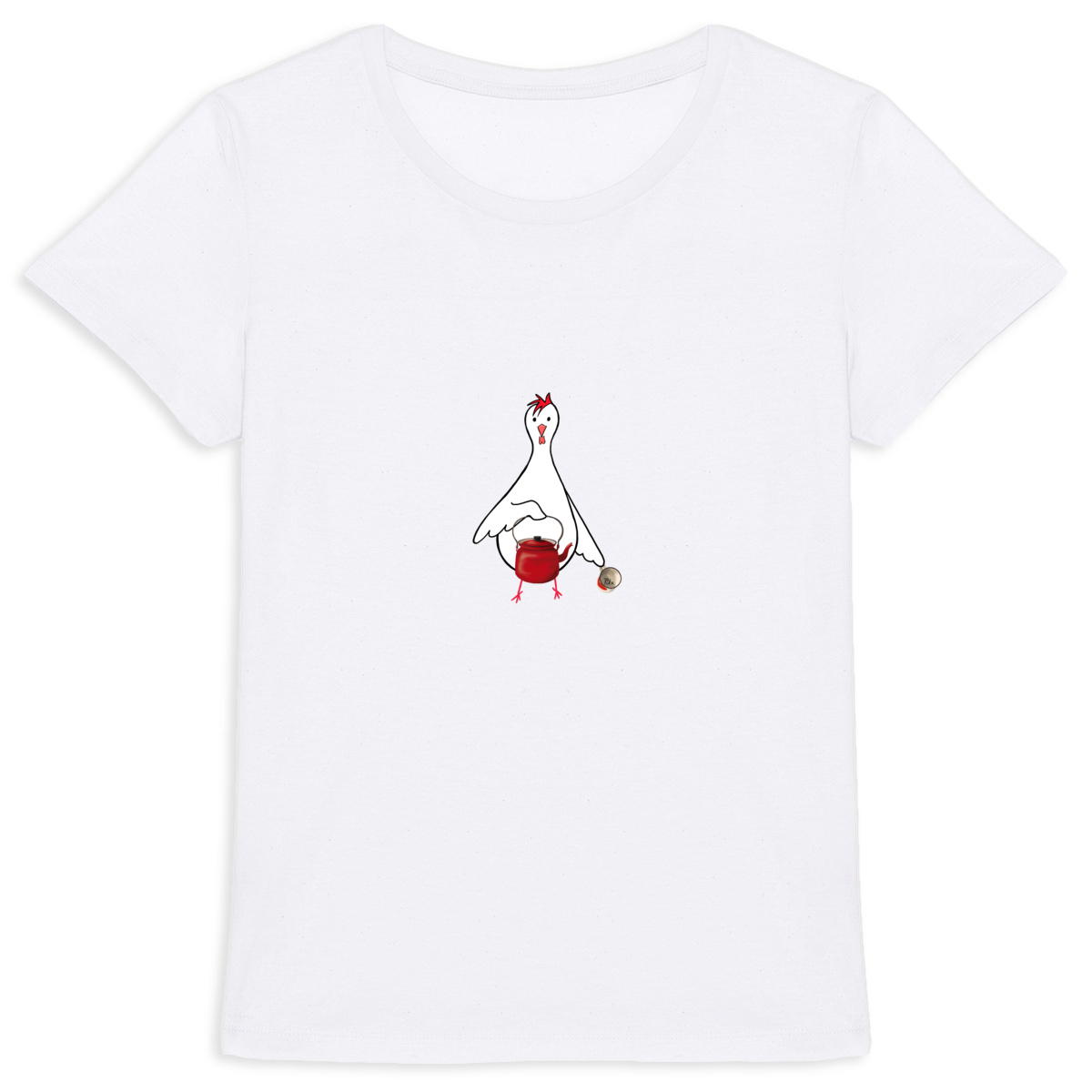 Image back Kahvikana - t-shirt, feminine