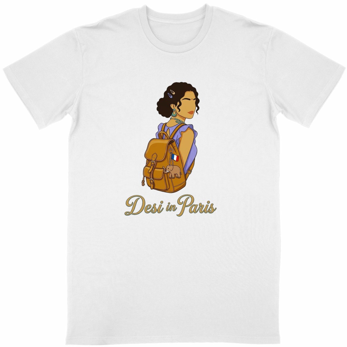 Unisex Classic T-shirt: Stand Out with Desi in Paris Style - Image