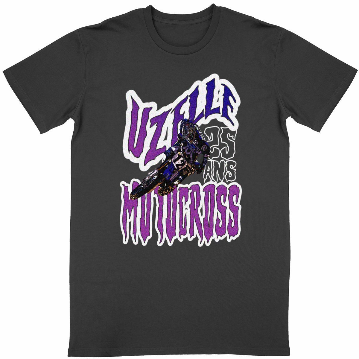 UzelleMX Tee DV 25 Noir  - Image