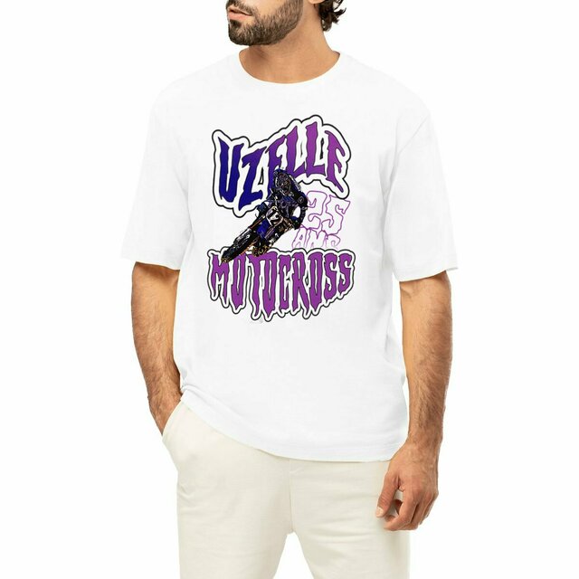 UzelleMX Tee DV 25 Oversize Blanc