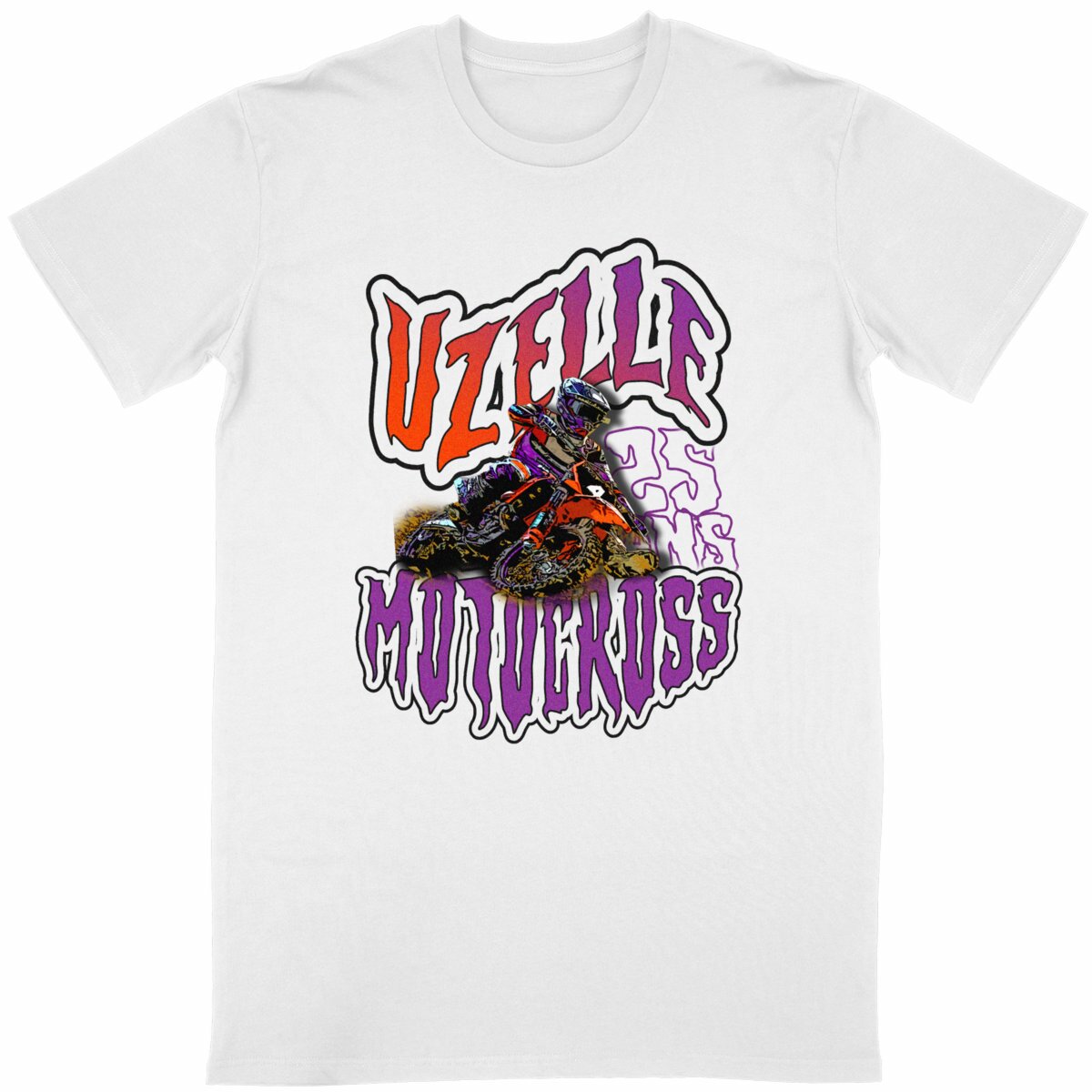 UzelleMX Tee 25 Blanc - Image