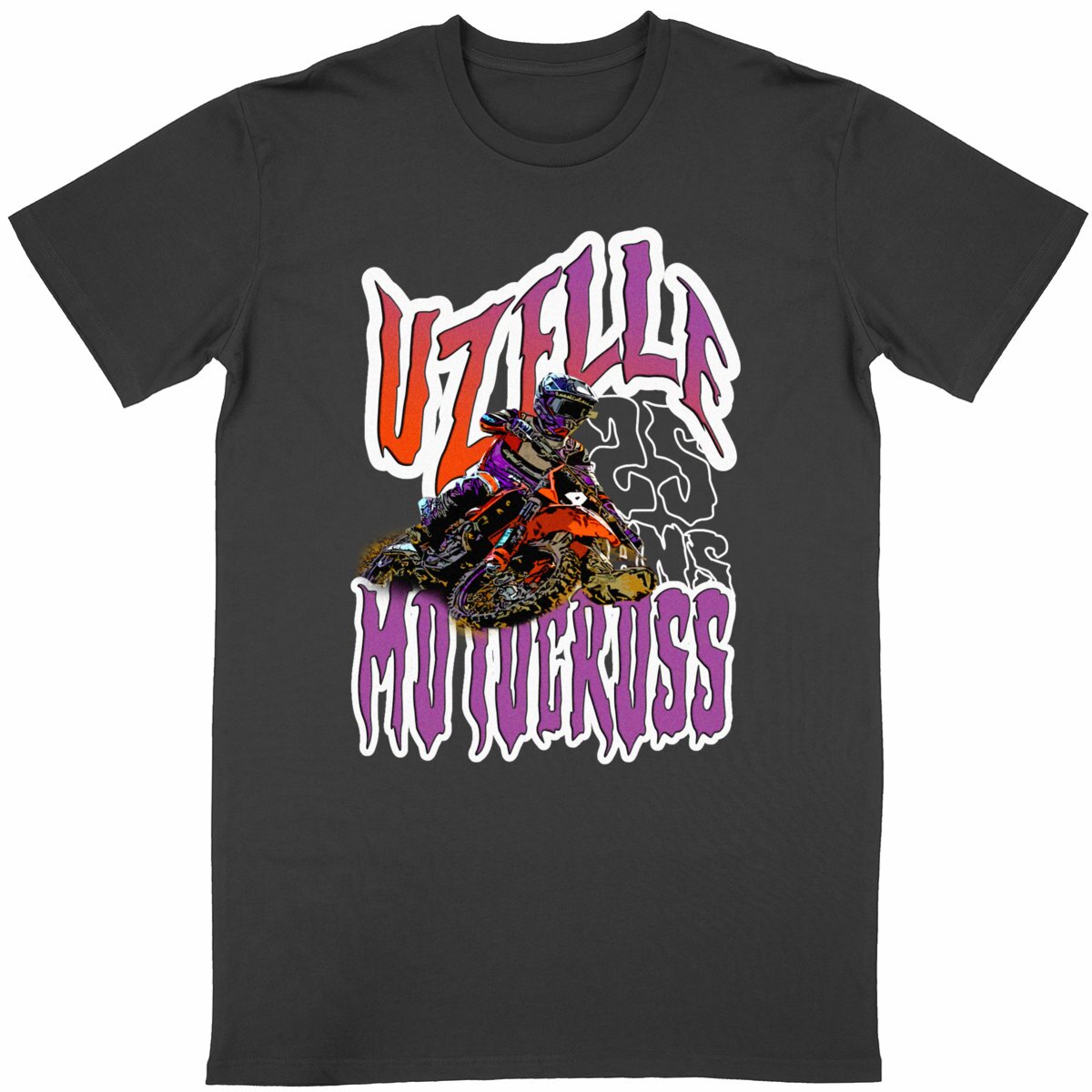 Uzelle MX Tee 25 Noir - Image