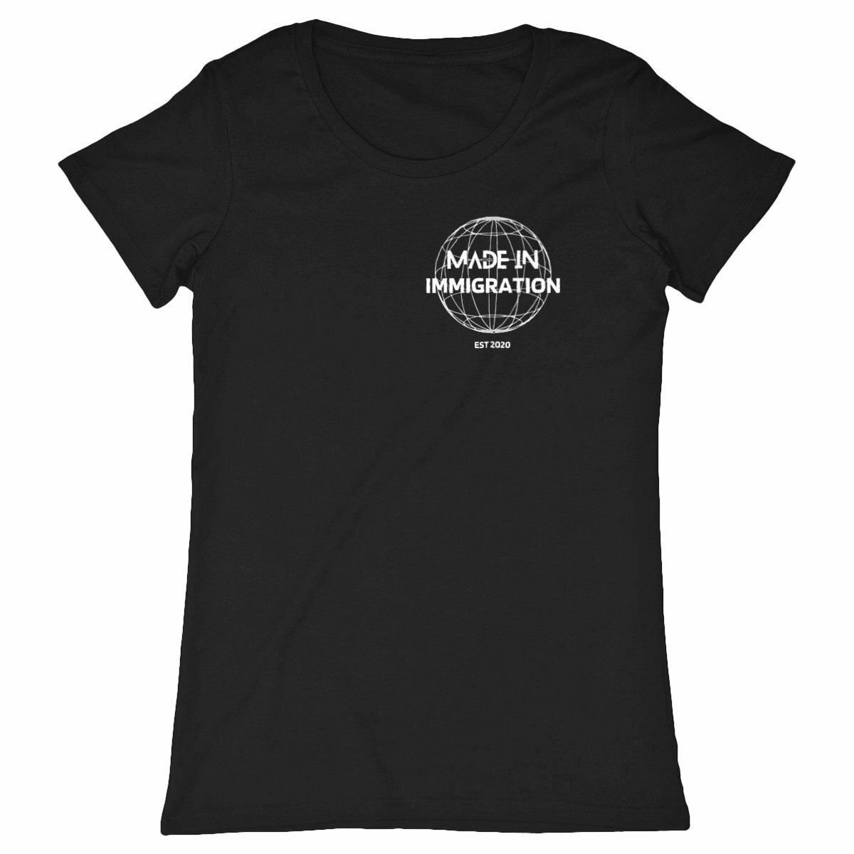 Image back  Île de la Réunion - T-shirt Femme Classique - Made In Immigration