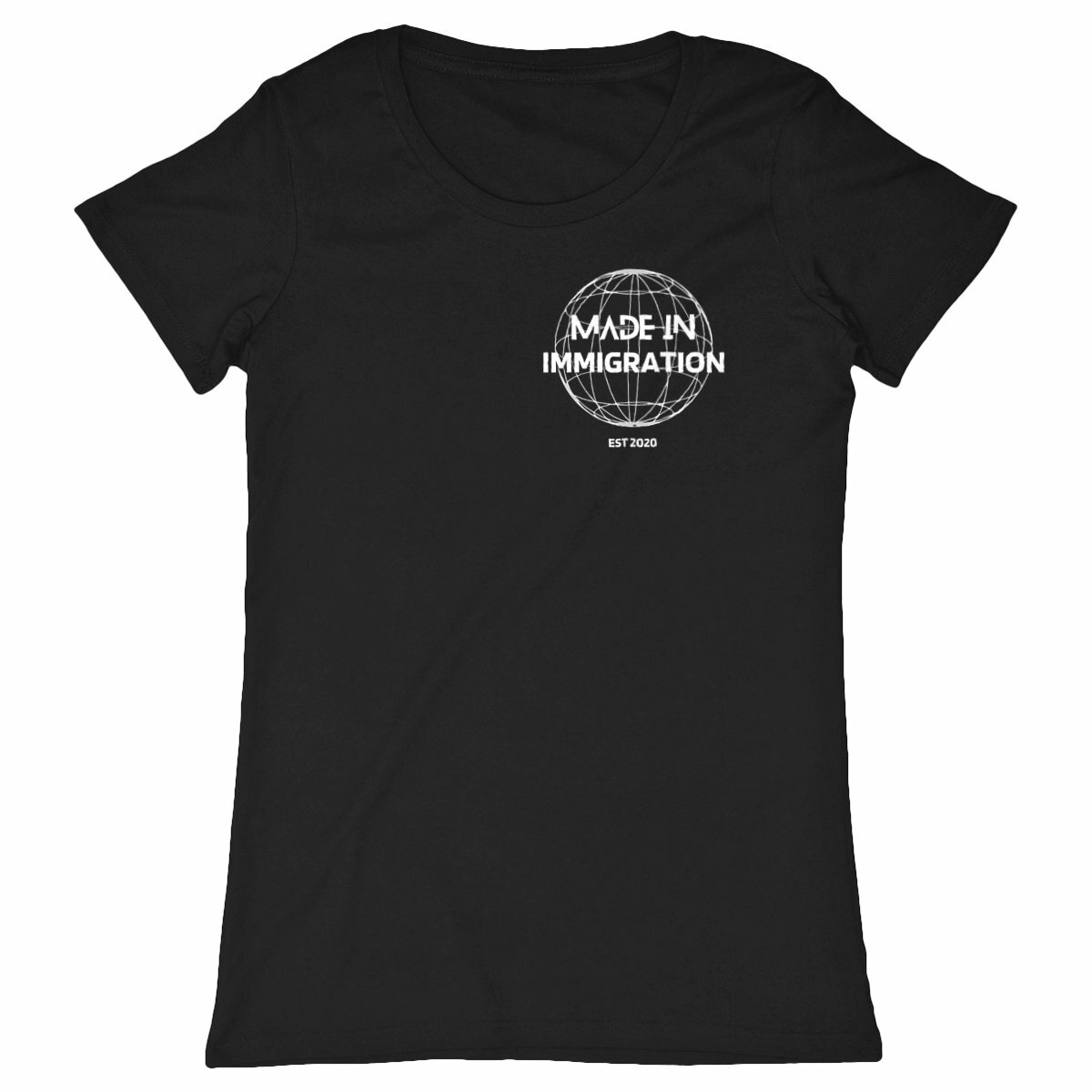 Image back France - T-shirt Femme Classique - Made In Immigration