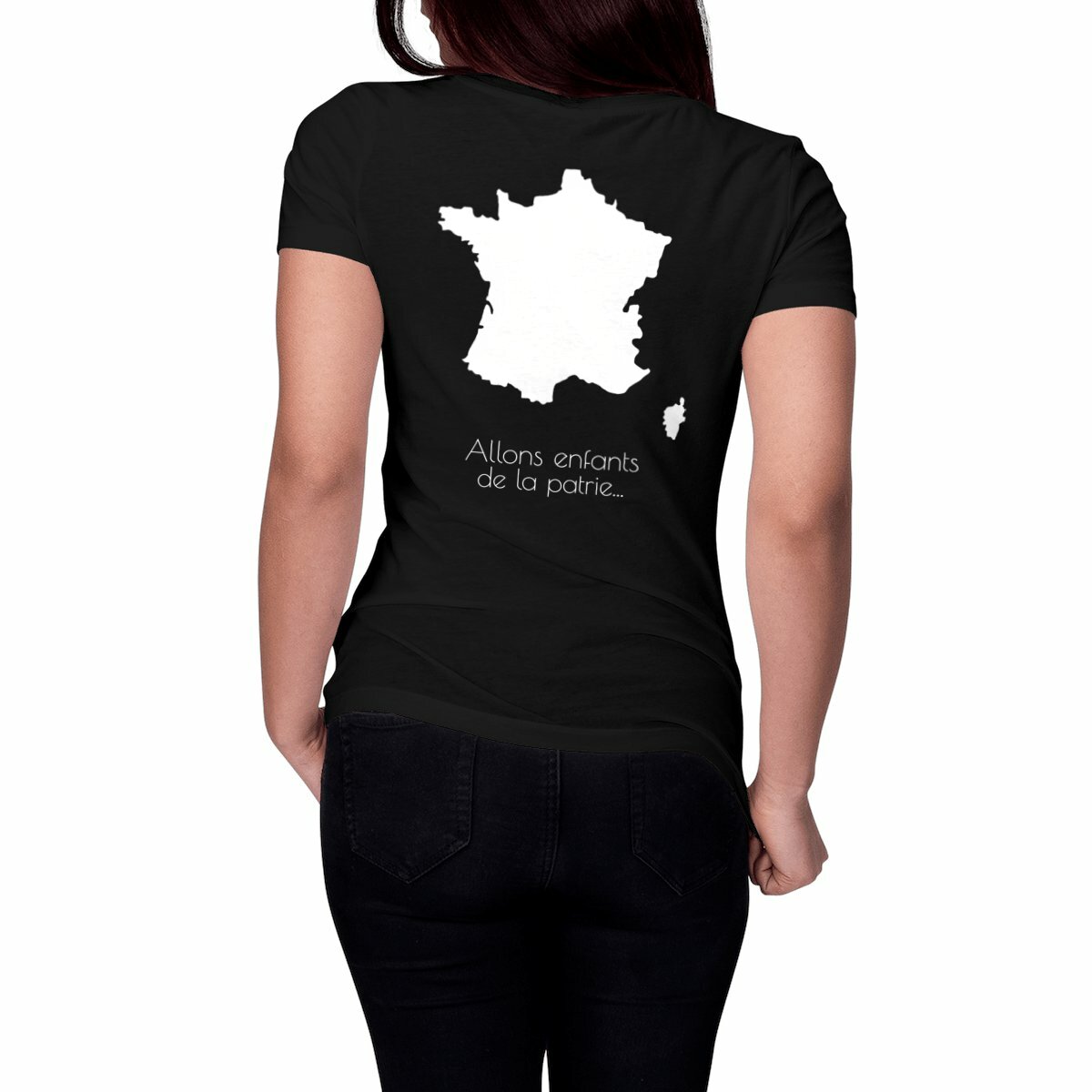 Image front France - T-shirt Femme Classique - Made In Immigration