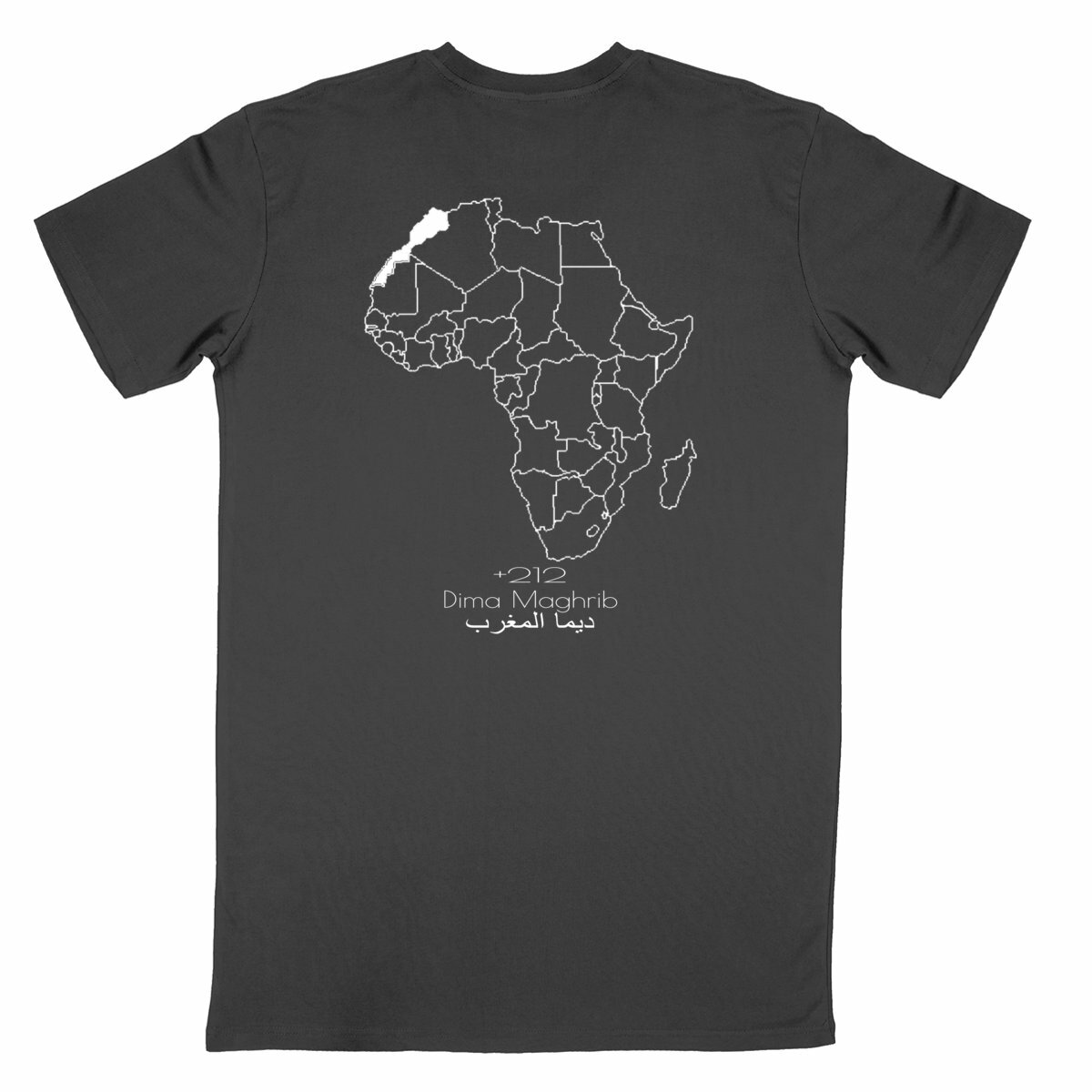 Image back Maroc - T-shirt Unisexe Classique - Made In Immigration 
