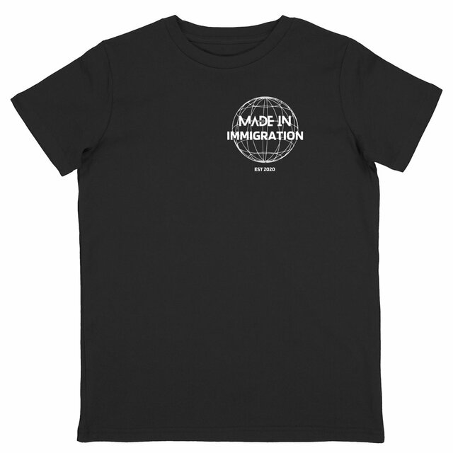 Image back Algérie - T-shirt Enfant Léger - Made In Immigration - 