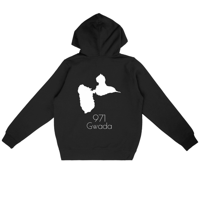 Image back Guadeloupe - Sweat à capuche Léger Unisexe - Made In Immigration