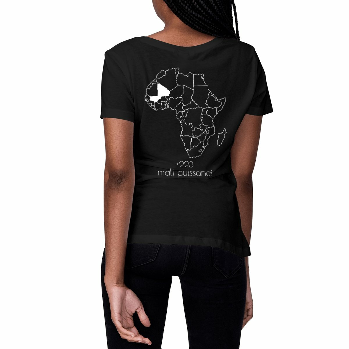 Image front Mali - T-shirt Femme Classique - Made In Immigration