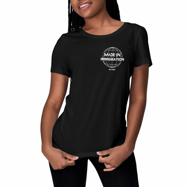 Image front Haïti - T-shirt Femme Classique - Made In Immigration