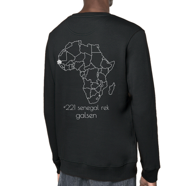 Image front Sénégal - Sweat-shirt Léger Unisexe - Made In Immigration