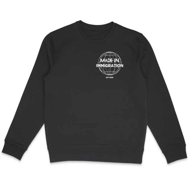 Image back Algérie - Sweat-shirt Léger Unisexe - Made In Immigration - 