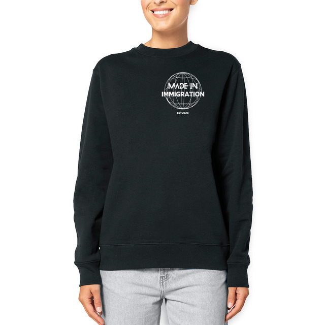 Image front Algérie - Sweat-shirt Léger Unisexe - Made In Immigration - 