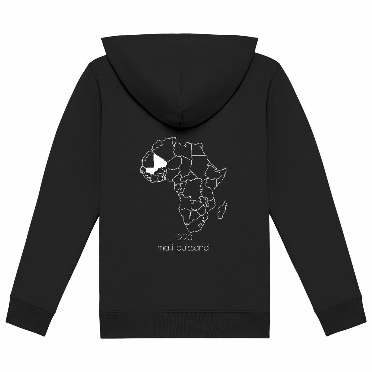 Image back Mali - Sweat à capuche Léger Enfant - Made In Immigration