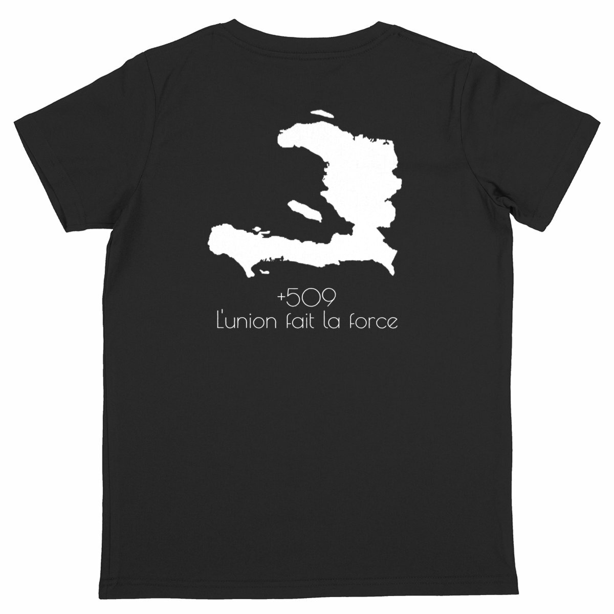Image back Haïti - T-shirt Enfant Léger - Made In Immigration