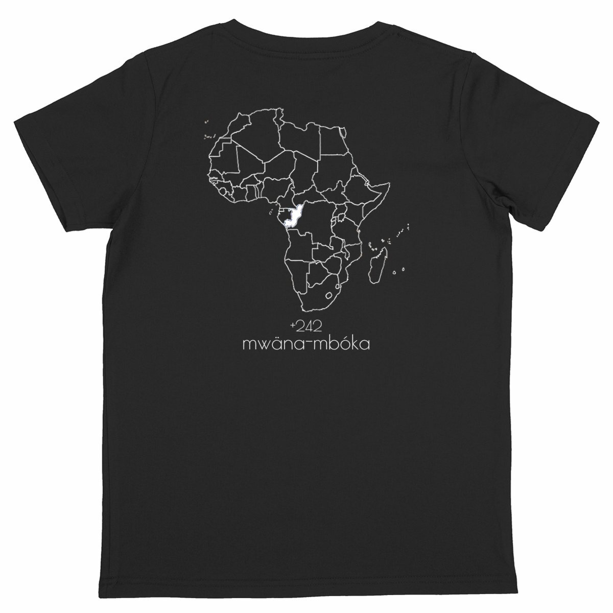 Image back Congo Brazza - T-shirt Enfant Léger - Made In Immigration
