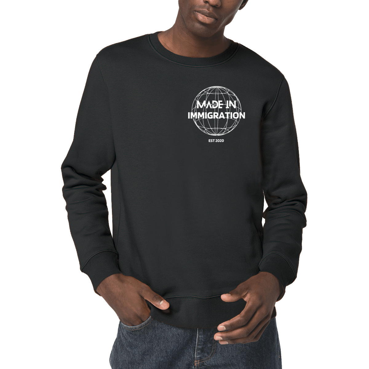 Image front Côte d'Ivoire - Sweat-shirt Léger Unisexe - Made In Immigration