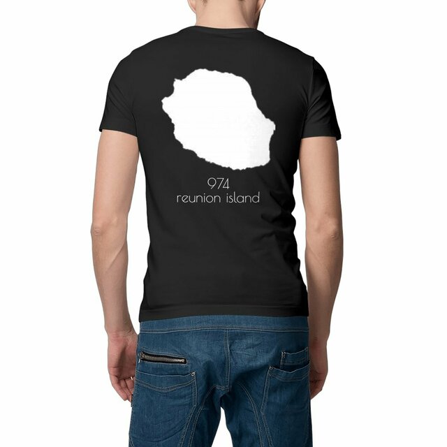 Image front Ile de la Réunion - T-shirt Unisexe Classique - Made In Immigration