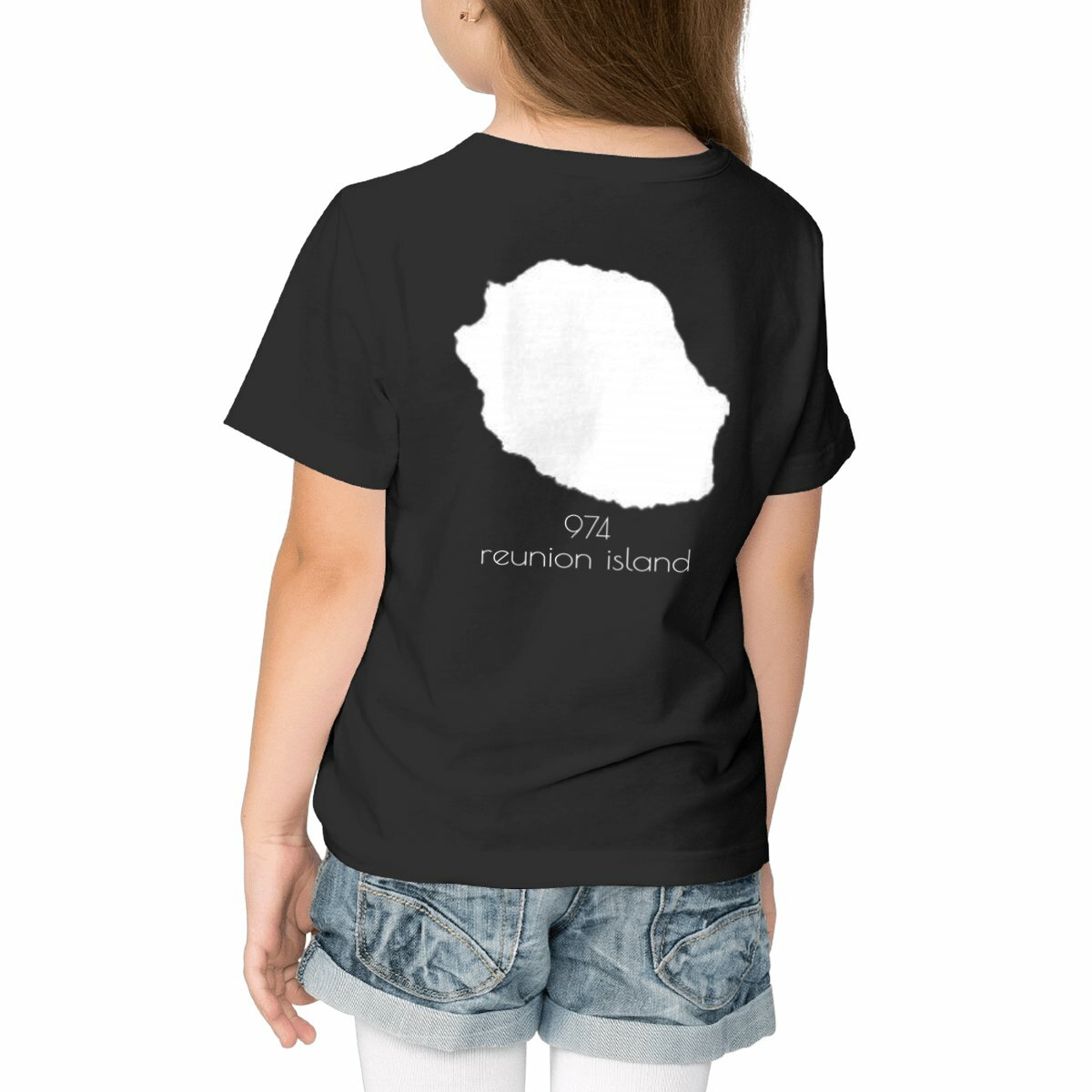 Image front Ile de la Réunion - T-shirt Enfant - Made In Immigration