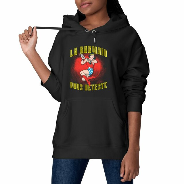 Image front Hoodie - Barmaid WonderWoman